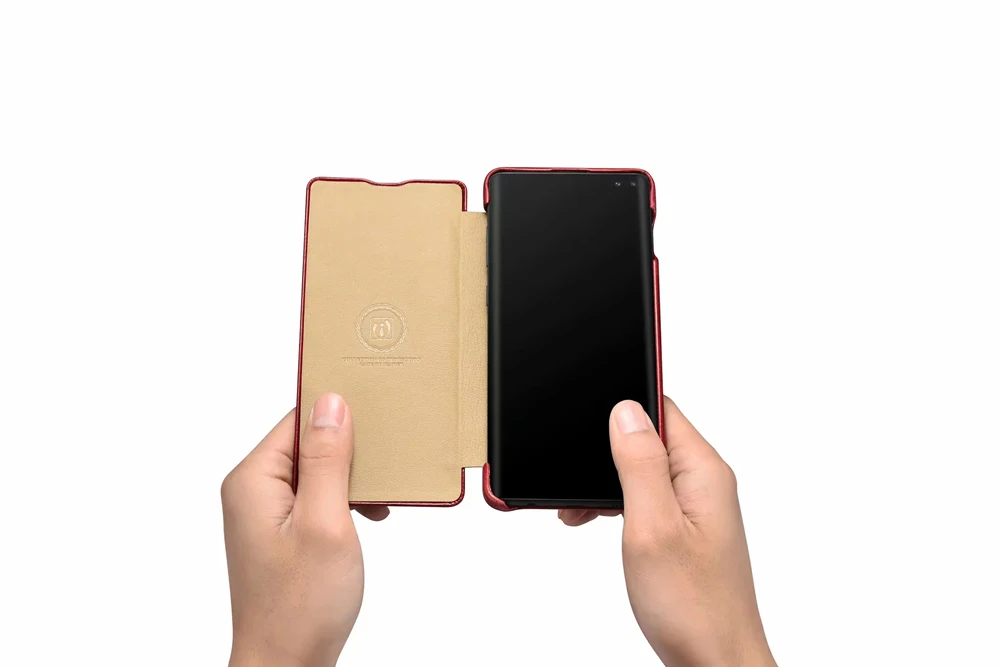 Роскошный деловой чехол из натуральной кожи в стиле ретро для samsung Galaxy S8, S9, S10 Plus, S10e, Note 9, 8, Fundas, откидная крышка, оболочка