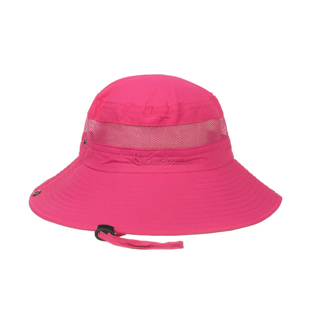 JAYCOSIN модная летняя сетчатая дышащая Солнцезащитная Рыбацкая уличная шляпа с