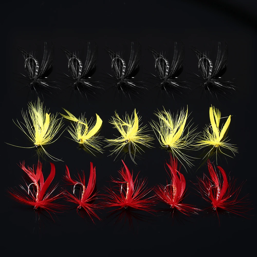 32 шт. Рыболовные Мухи сухие мухи снасти приманки одинарные крючки набор