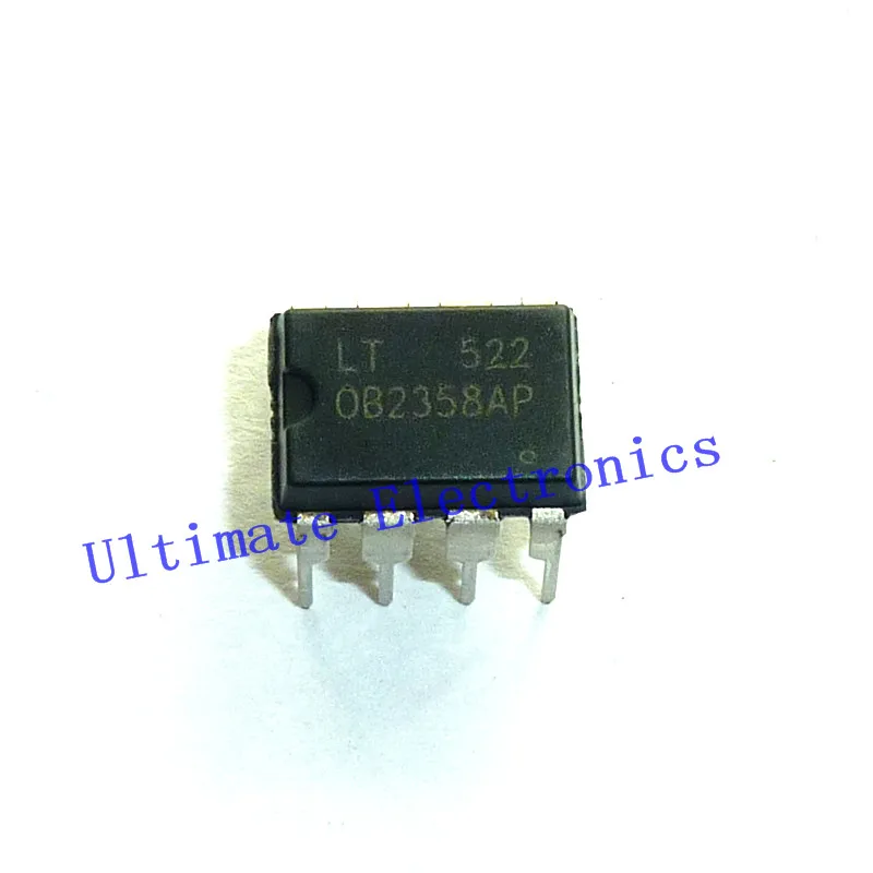 10 шт./лот OB2358 2358 DIP 8 режим тока ШИМ контроллер IC OB2358AP DIP8|ic ob2358ap|pwm controlleric controller |