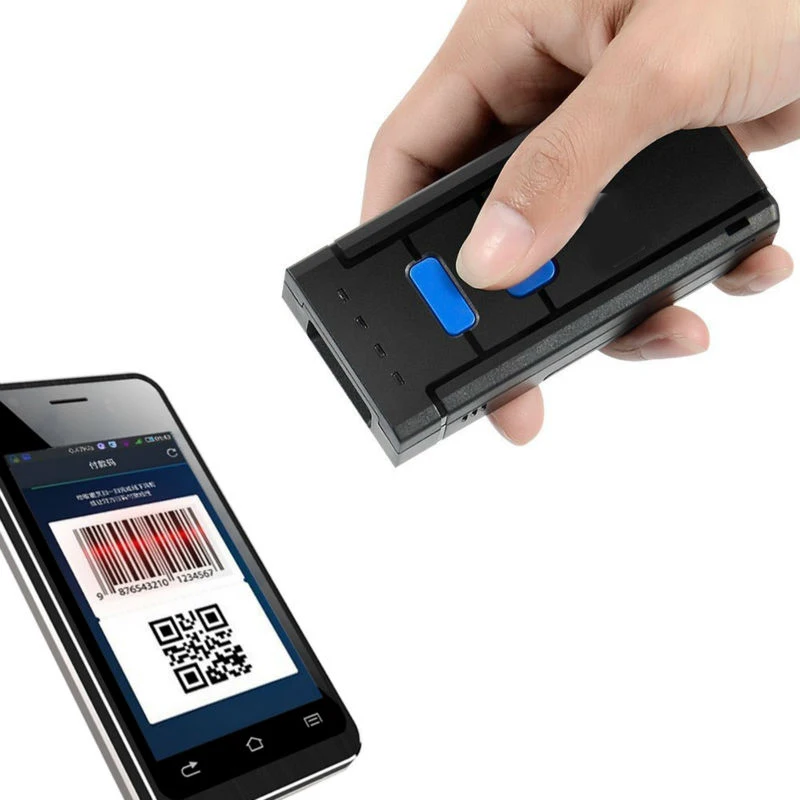 

1D Laser Wireless Bluetooth Barcode Scanner for Apple IOS Android