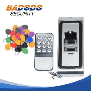 Металлический биометрический дверной замок со сканером отпечатков пальцев, система контроля доступа, автономный контроллер доступа, металлический считыватель отпечатков пальцев