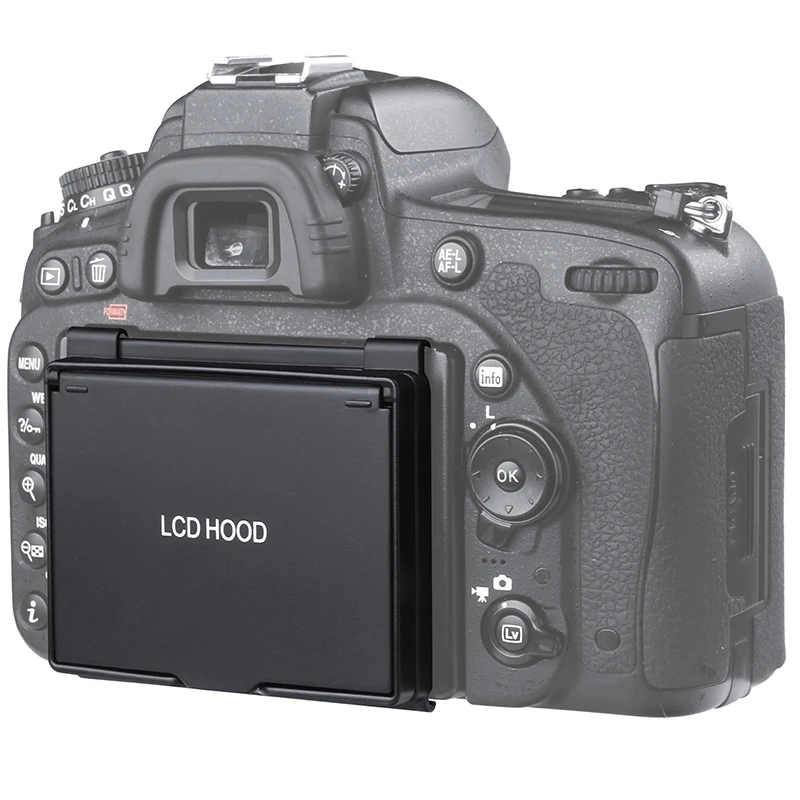 

ming LCD Screen Protector Pop-up sun Shade lcd Hood Shield Cover for Mirrorless Digital CAMERA FOR nikon D750 camera