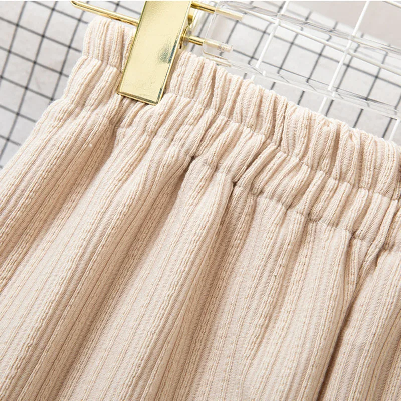 Женские свободные брюки с высокой талией повседневные широкие в Корейском стиле