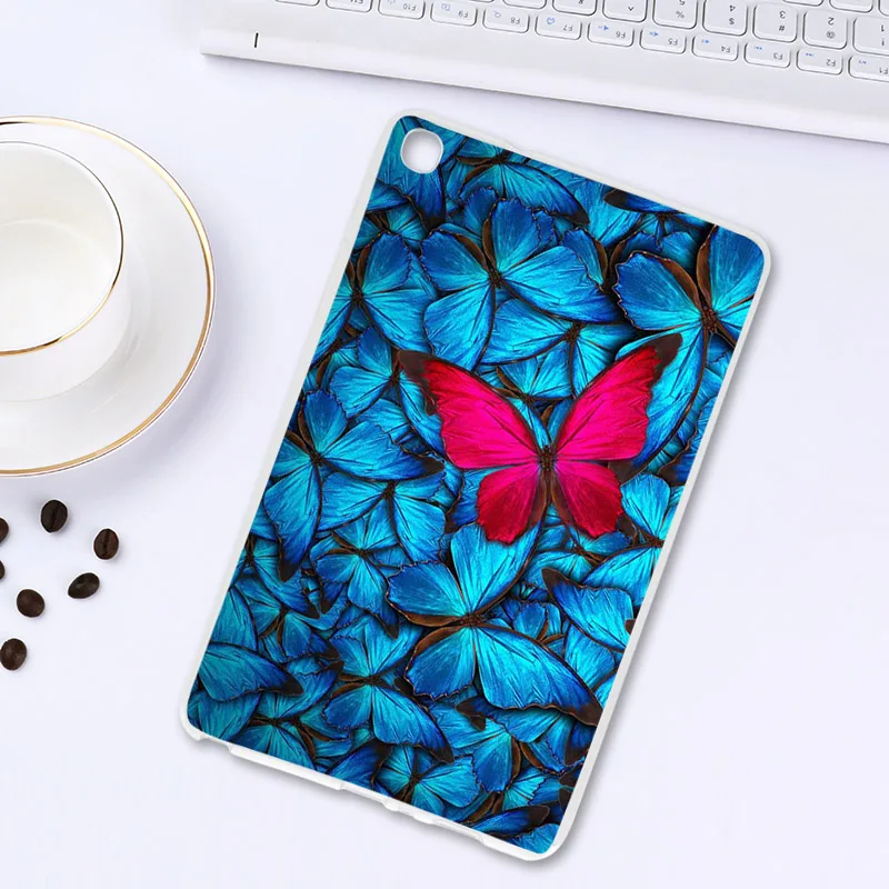 C111 Чехол с рисунком для samsung Galaxy Tab A 8,0 P200 P205 SM-P200 SM-P205 с S Pen Чехол s Мягкая силиконовая задняя накладка из ТПУ чехол для планшета - Цвет: C111