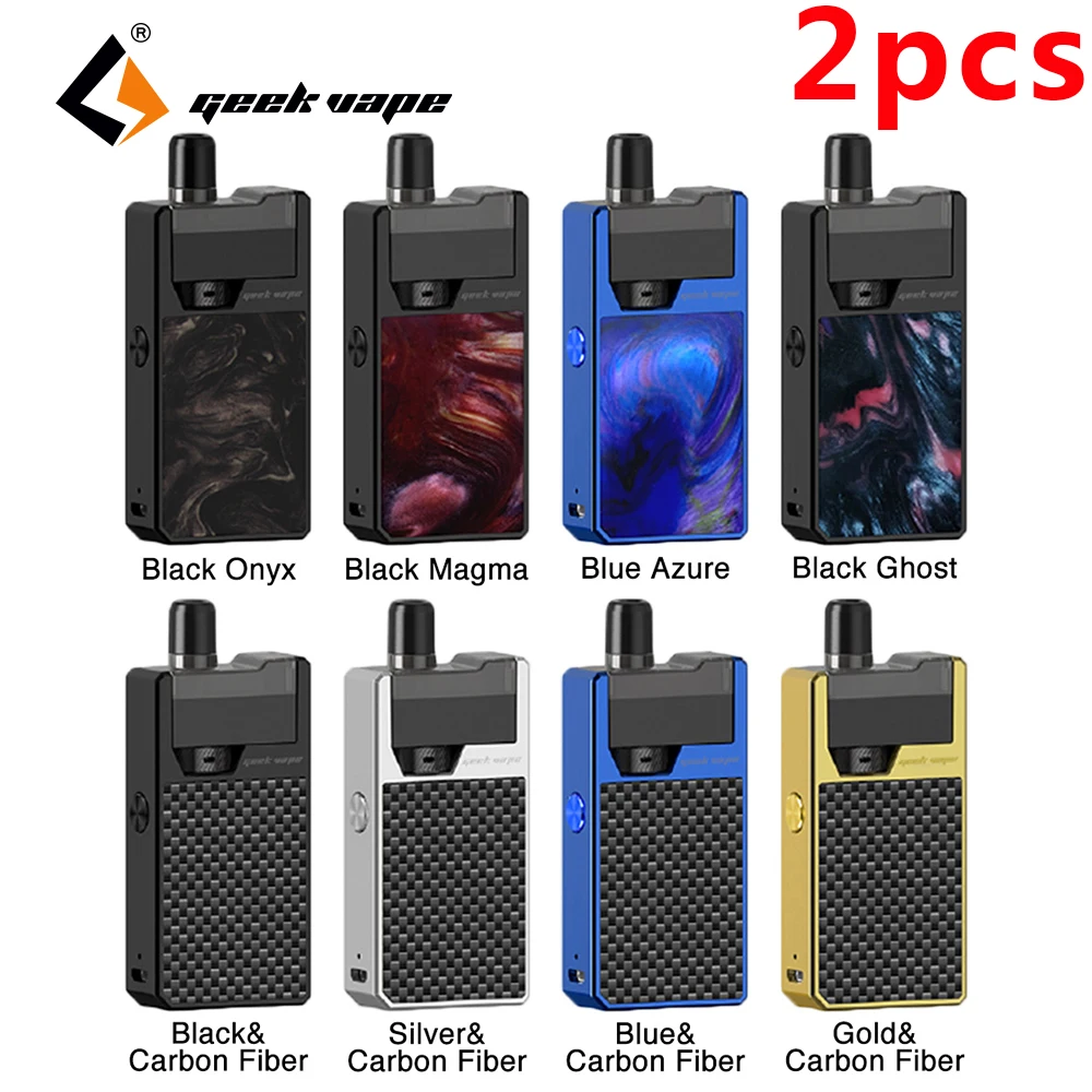 2 шт. GeekVape Frenzy комплект Vape pod 950mA электронная сигарета мл картридж вейп набор VS orion
