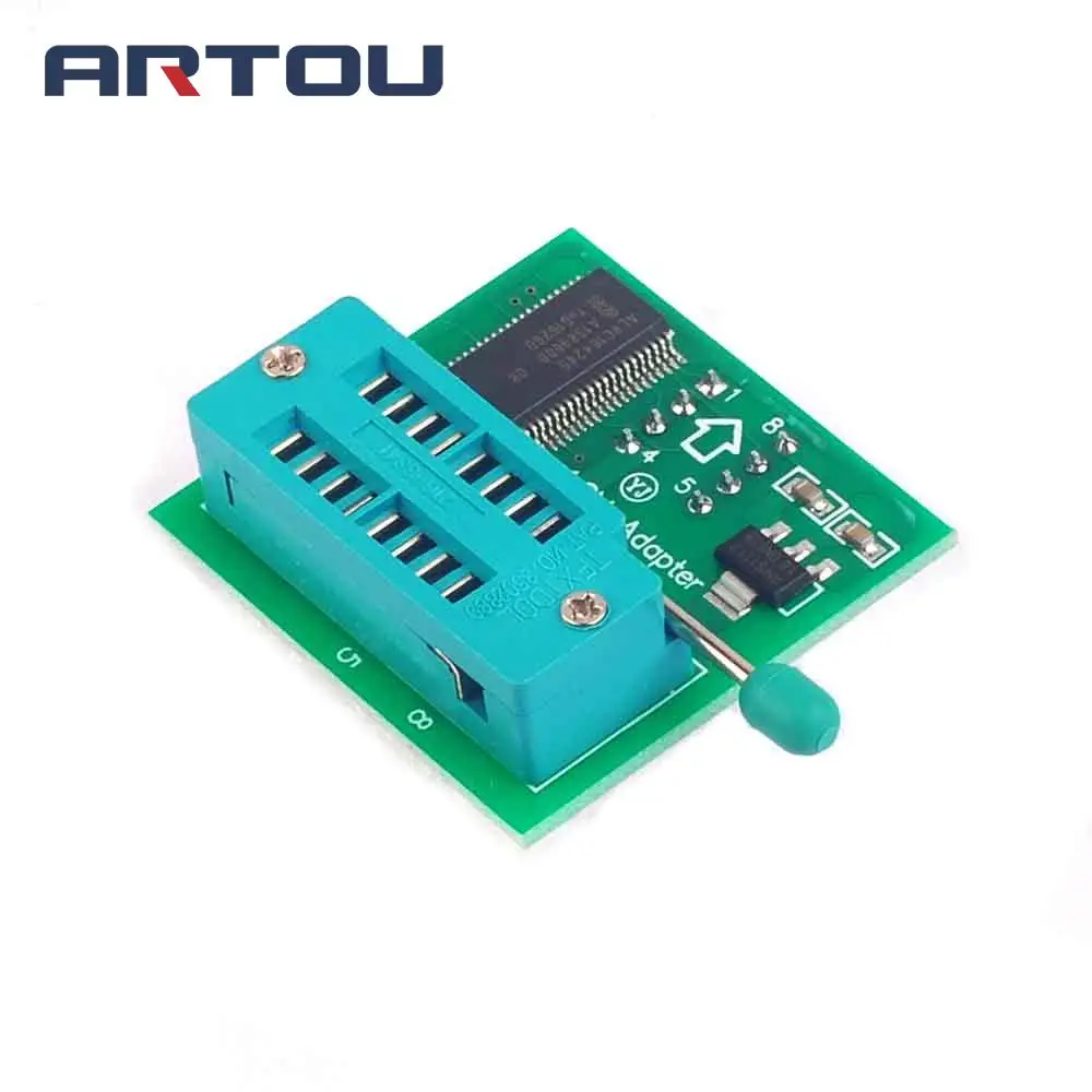 Адаптер 1 8 в для Iphone или материнской платы SPI Flash SOP8 DIP8 W25 MX25 используется на