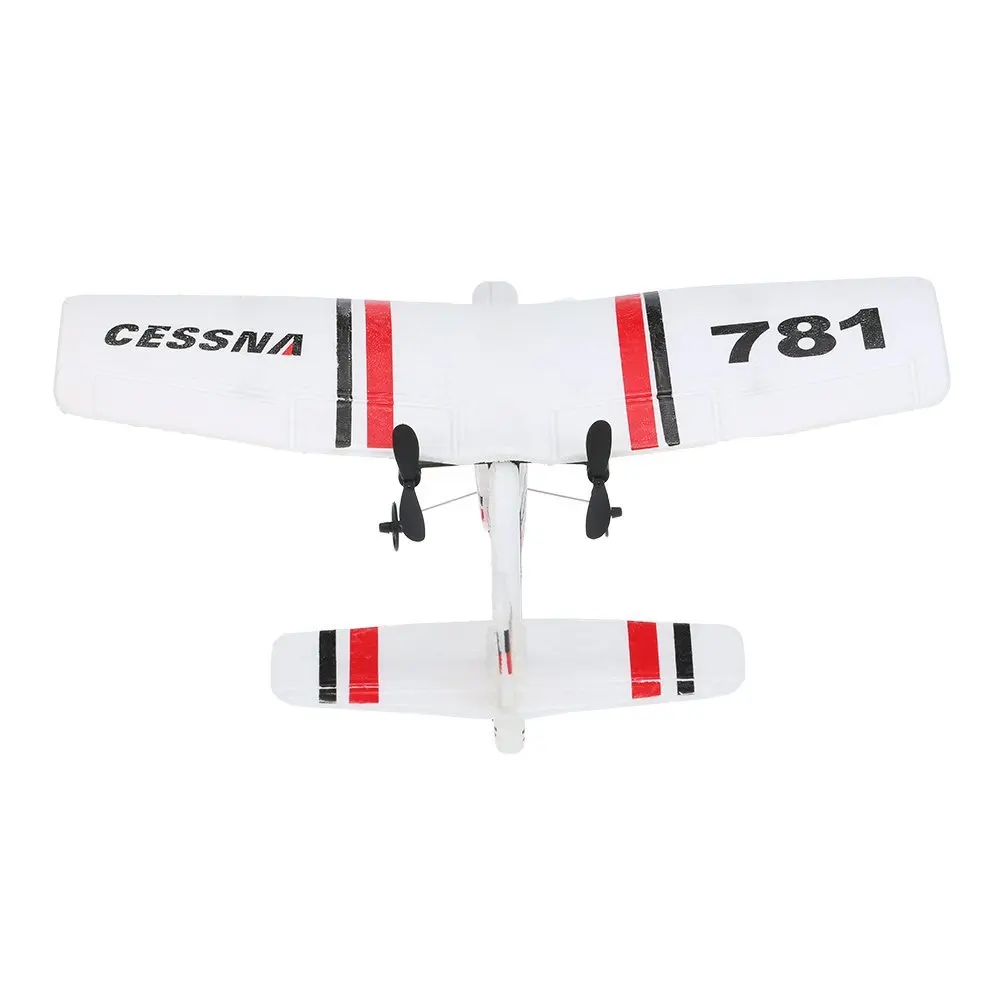 EBOYU(TM) Volantex RC TW781 Cessna 2,4G 2CH RC самолет 200 мм размах крыльев мини EPP инфракрасный пульт дистанционного управления Крытый беспилотный самолет