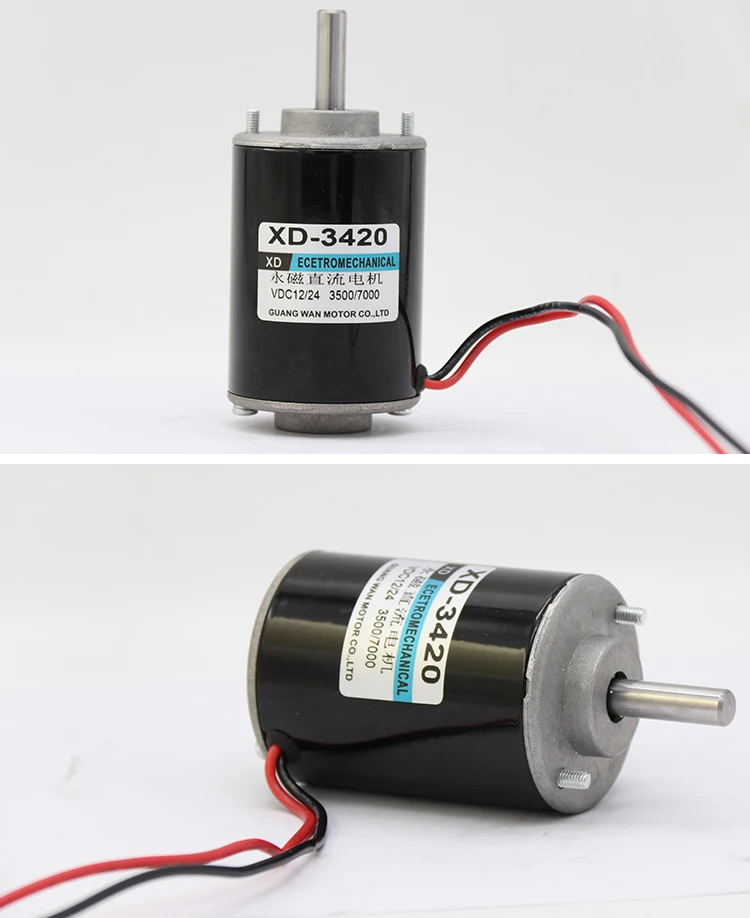 12V 24V высокоскоростной мотор постоянного тока 30W micro speed control motor небольшой
