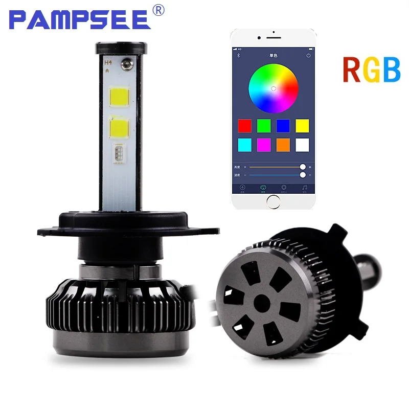 Комплект светодиодных автомобильных фар H1 H7 H4 H8 HB3 HB4 881 H16 2 шт.|Передние LED-фары для