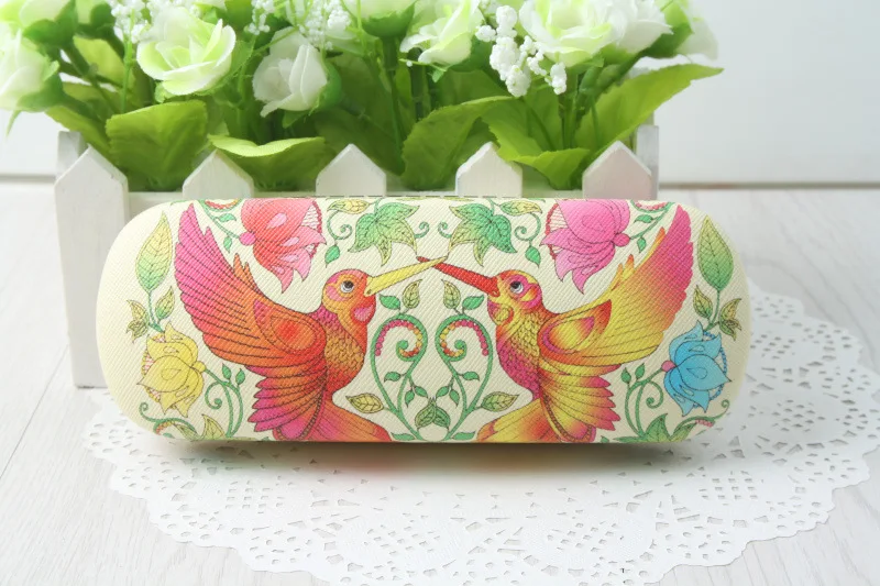 LIUSVENTINA летний кожаный футляр для очков в виде совы женщин высокое качество -