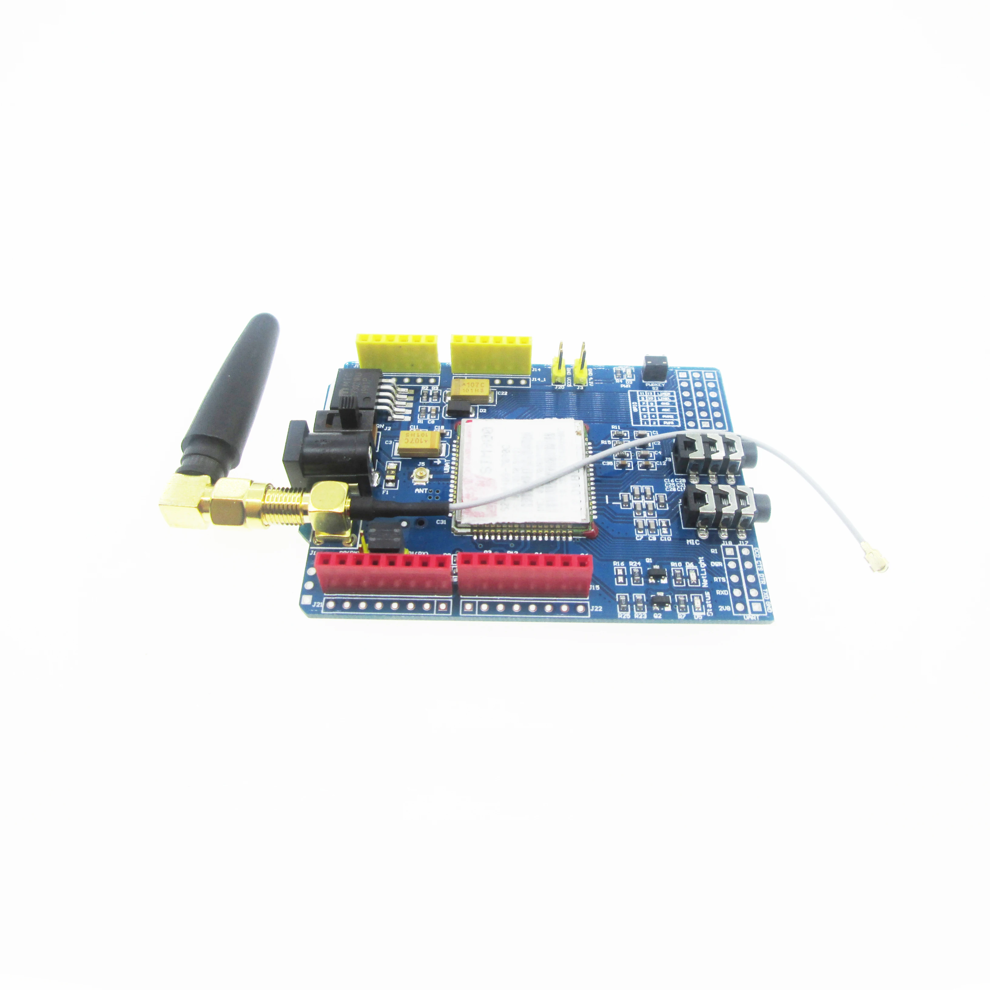 

Arduino SIM900 module 4 frequency \ development board \GSM\GPRS\ SMS \ wireless data super TC35i