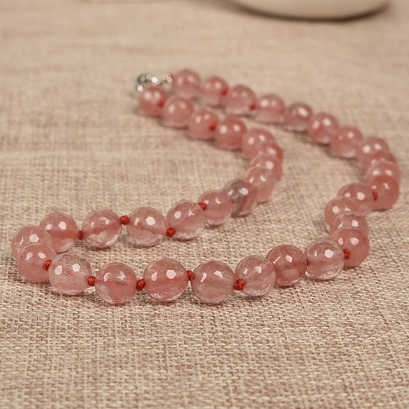 Оптовая Продажа Новинка вишневый кварц Кристалл выбрать размер 10 мм Diy ювелирных