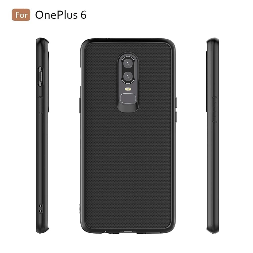 Чехол OnePlus 6 мягкий силиконовый чехол из ТПУ кожаный для телефона задняя крышка |