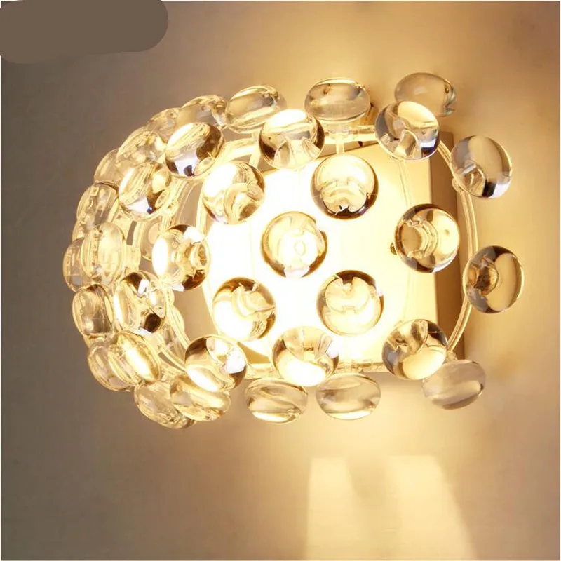 Настенный светильник прозрачный с кристаллами 1378|designer wall light|wall lightwall lighting design |
