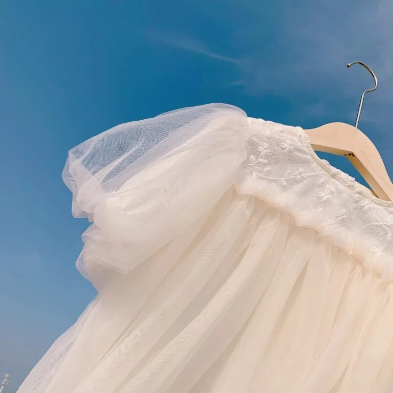 Весенне-летние детские праздничные Свадебные платья для девочек детское платье