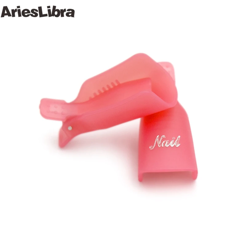 AriesLibra 10 шт./компл. фиолетовый/розовый/белый многоразовое средство для снятия