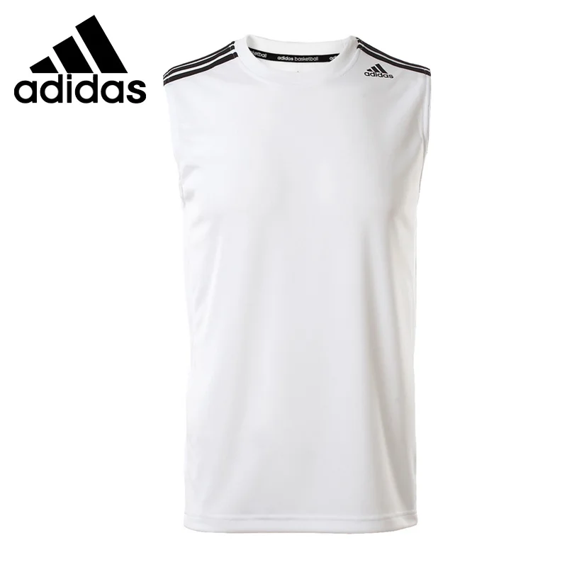Новинка 2018 оригинальные мужские футболки Adidas спортивная одежда без рукавов |