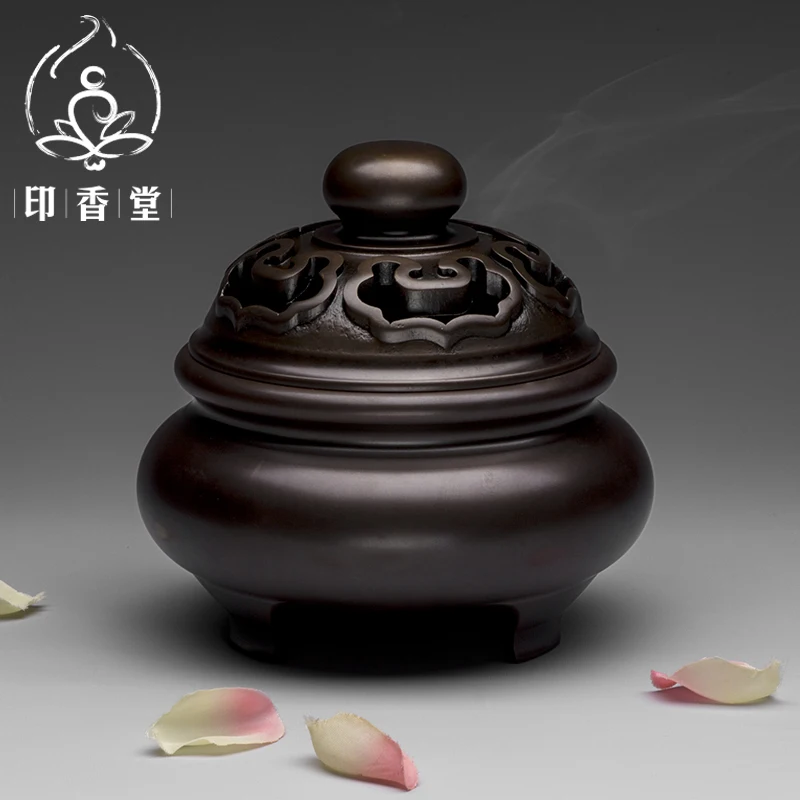 

Fragrant incense Road antique incense coil furnace size fragrance copper incense burner copper
