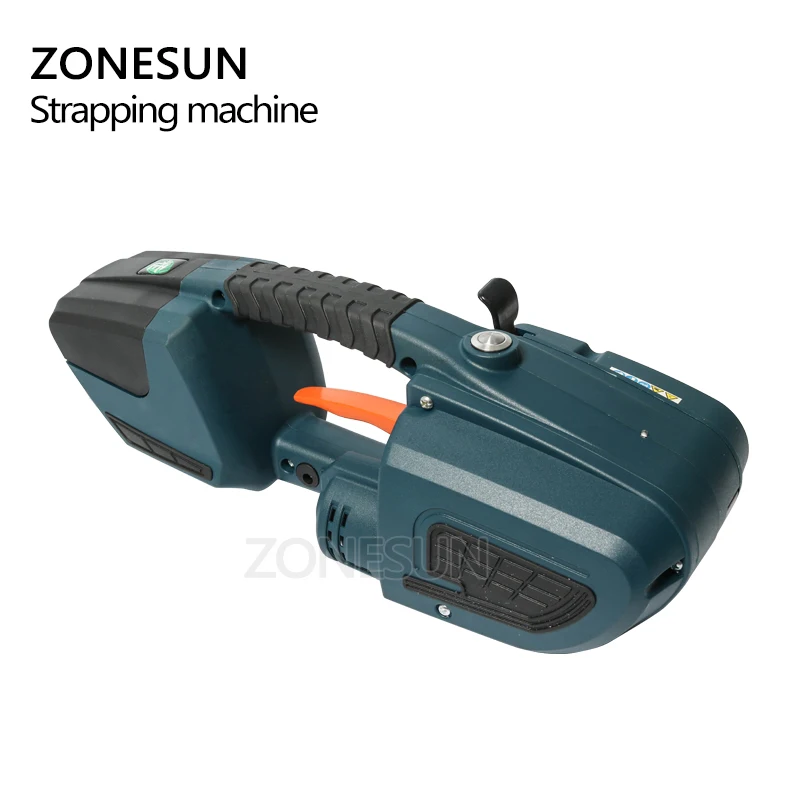 ZONESUN JDC 13 мм-16 мм ПЭТ ПП пластиковая машина для обвязки лентами инструменты питание от аккумулятора 4.0A/12V батарея ремень машина с 2 батареями