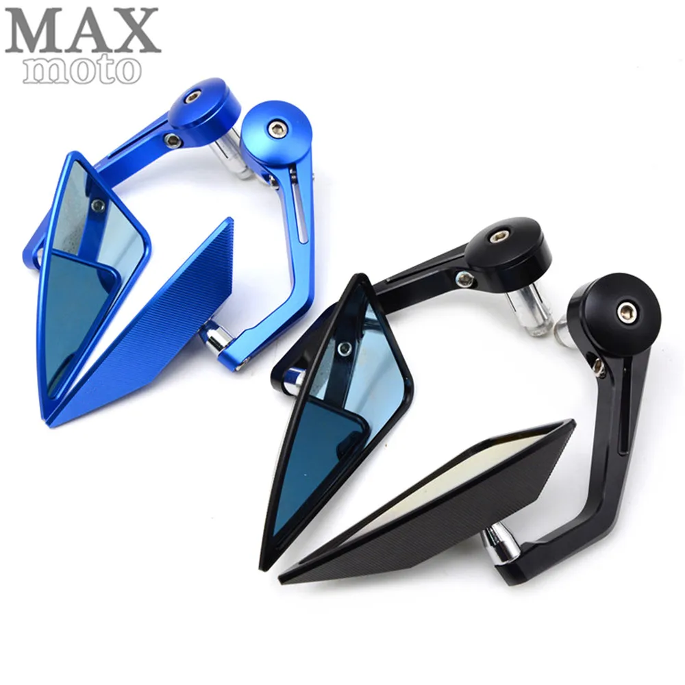 7/8 &quot22 мм мотоцикла с ЧПУ Ручка Бар Конец Зеркала заднего вида боковые зеркала
