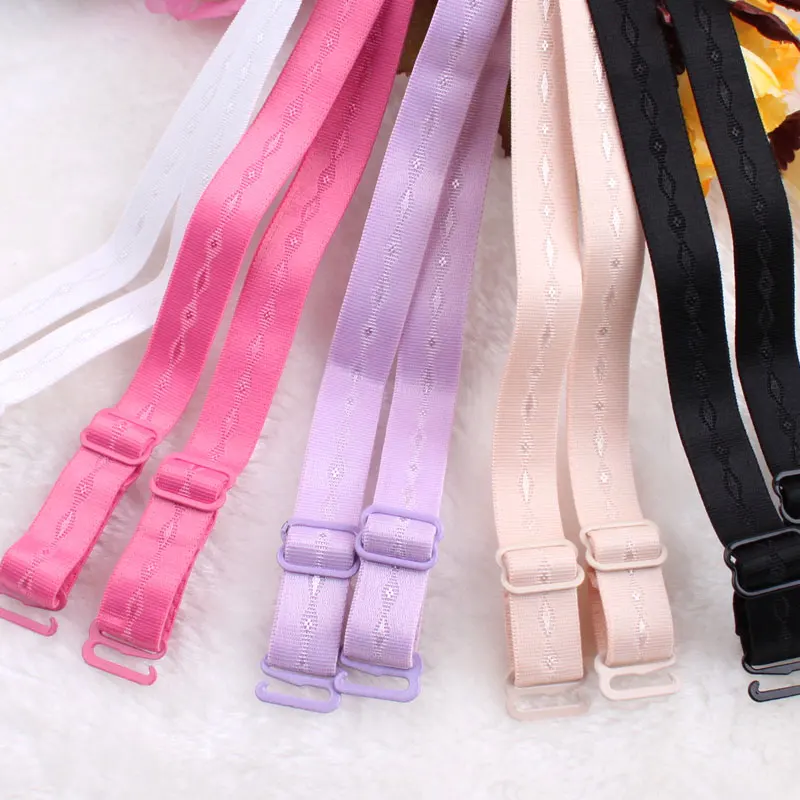 Многоцветные ремешки для Крючки бюстгальтеров эластичное нижнее белье