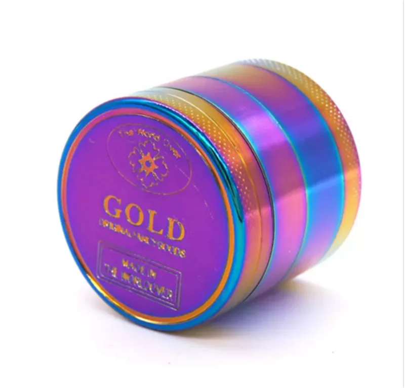 Металлическая мини-дробилка для трав сиреневая дробилка табака курения