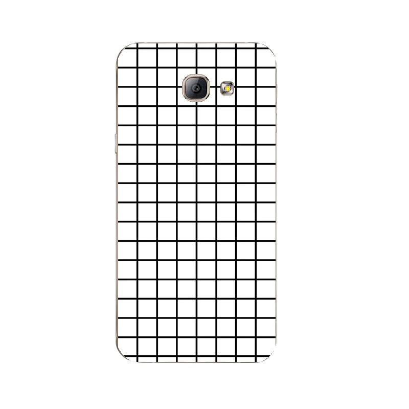 For Samsung Galaxy A8 2016 Shell for J5 2015 / 2017 Case J500 J510 J530 Cover Soft TPU Geometry Striped Printing |
