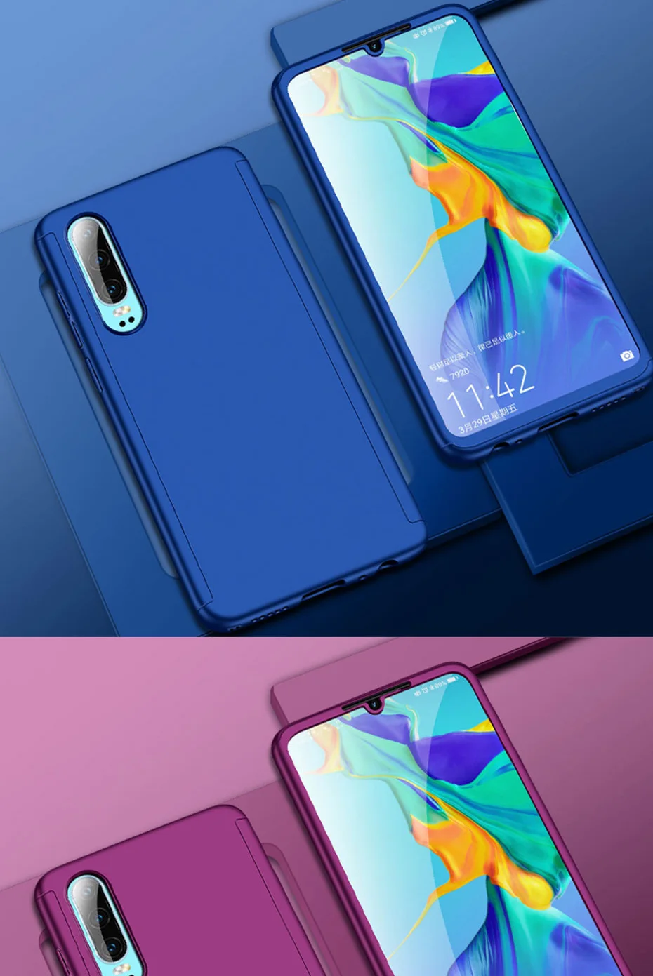 360 чехол для телефона huawei P30 P10 P20 Lite противоударный чехол для huawei P20 mate 20 10 Lite Pro P Smart Coque capa