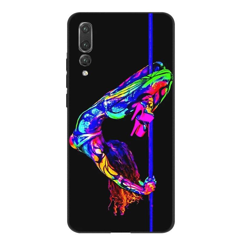 Силиконовый чехол для мобильного телефона Desxz Pole Dance Fitness Huawei P9 P8 P10 P20 P30 Lite Pro P Smart Z