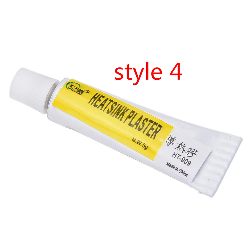 7 стилей пасты тепловой смазки термопары радиатор для процессора высокая