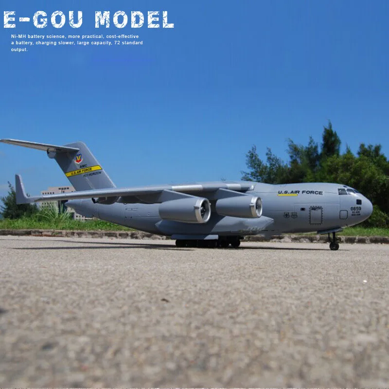 C-17 транспорт большой RC самолет БПЛА 1470 мм размах крыльев EPO сборка аэрофотосъемка самолет DIY RC самолет комплект RC модель