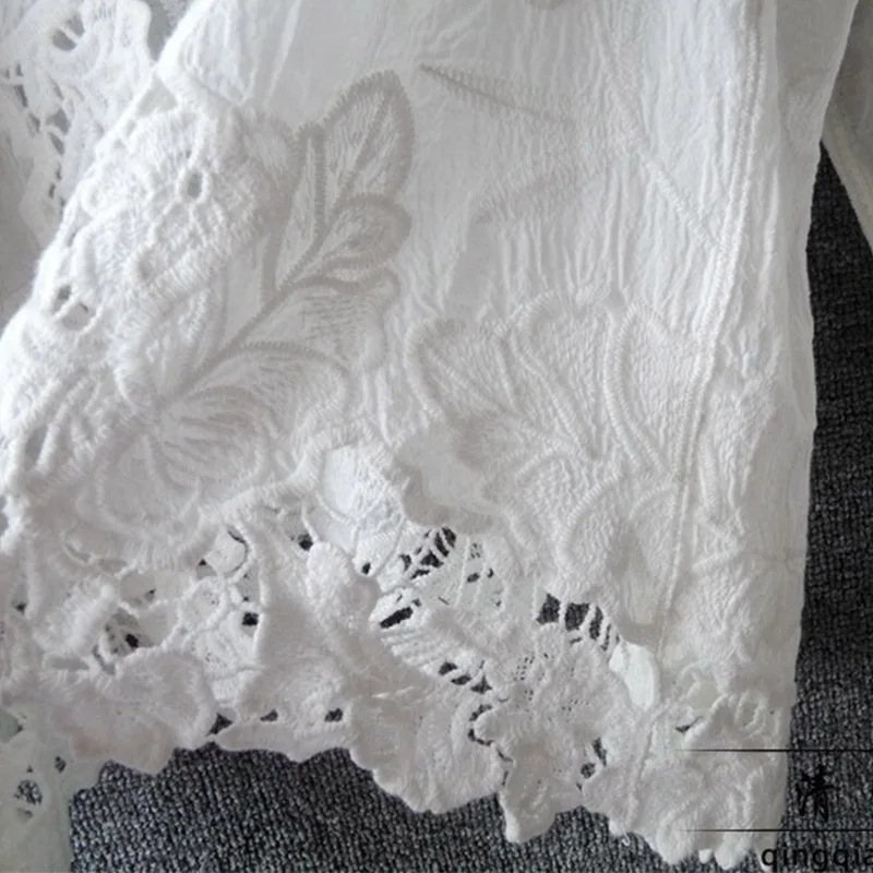 Женский Повседневный Кардиган с цветочной вышивкой Солнцезащитный платок для