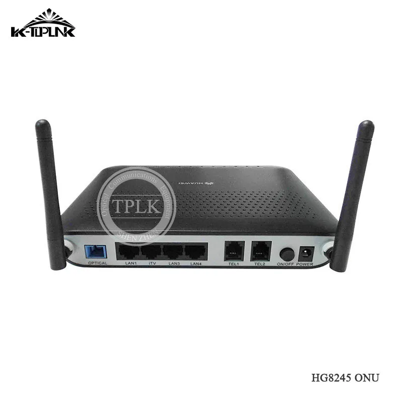 10 шт./Лот Оптовая Продажа Hua Wei HG8245 4FE/4GE + 2 порта Голос WIFI EPON ONU ONT модем