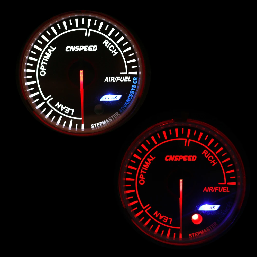 Бесплатная доставка CNSPEED 60 мм Автомобильный датчик расхода топлива красный и