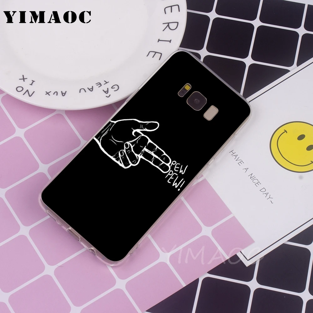 Мягкий чехол для Galaxy j3 j5 j6 j7 A5 2017 A6 A9 2018 Note 8 9 S7 edge S8 S9 S10 Plus S10e |