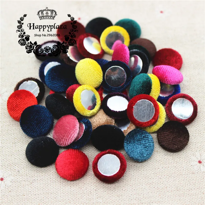 50 шт. круглые пуговицы для рукоделия 15 мм|scrapbooking craft|button flatbacksewing buttons |