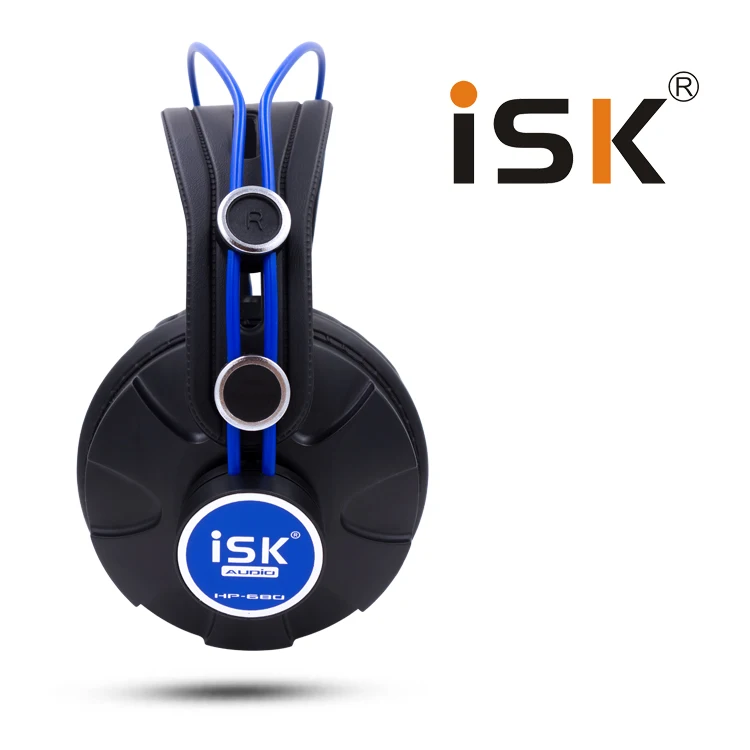 Оригинальные наушники ISK HP-680 Наушники DJ Studio монитор Audio компьютерная гарнитура K