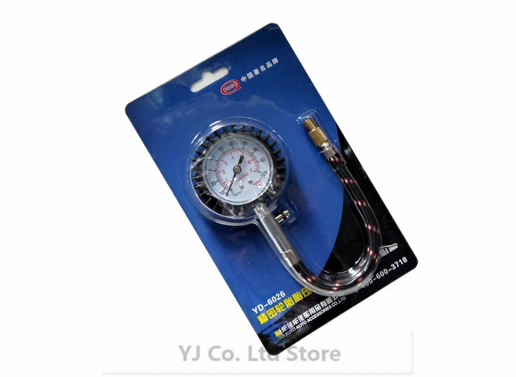 

Auto Car Bike Motor Tyre Air Pressure Gauge Meter Tire Pressure Gauge 0-100 PSI Vehicle Tire Pressure Tester Monitoring System