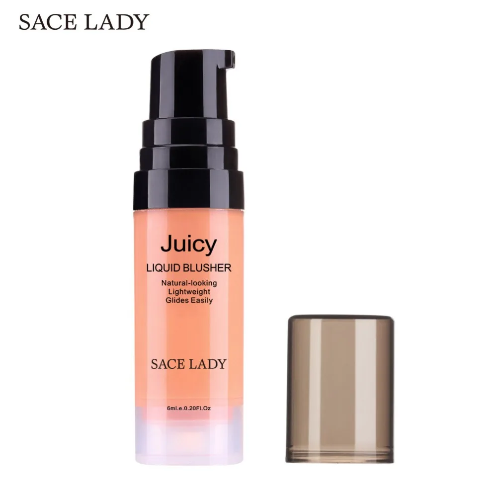 SACE LADY макияж Жидкие Румяна профессиональный розовый цвет румяна длится долго 4
