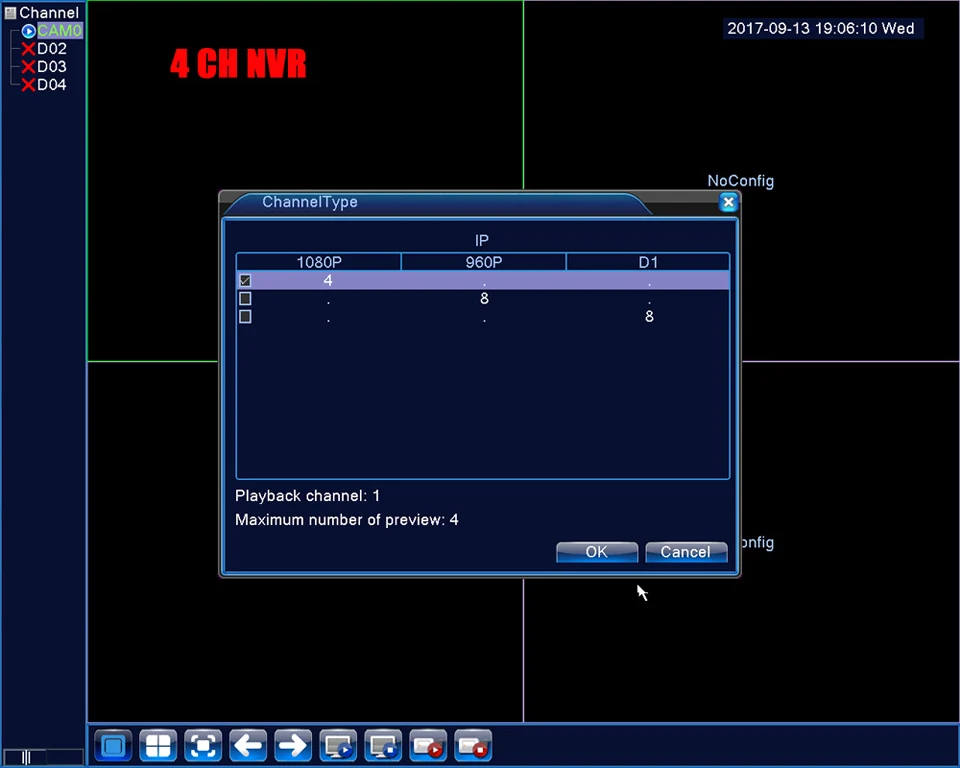 Besder H.264 4CH/8CH 1080P NVR Onvif P2P Высокое разрешение мини 1080P Full HD 4CH 8CH сетевой видеорегистратор NVR для ip-камеры