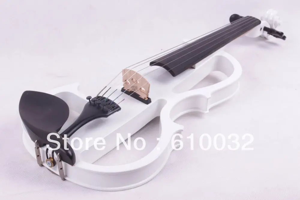 Новый Белый 5 струн 16 ''электрическая ВИОЛА ТИХИЙ твердый деревянный корпус