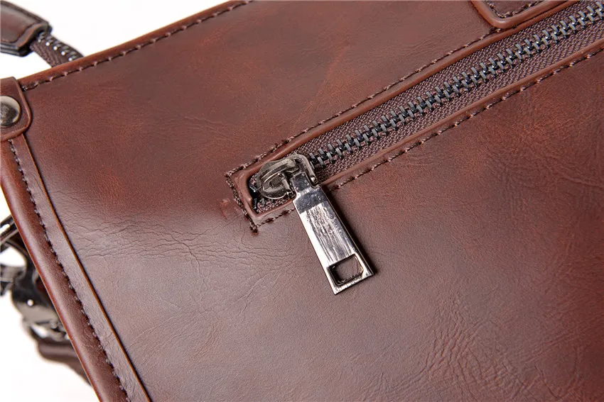 Мужской портфель сумки мессенджеры Sacoche Homme тонкая папка сумка на плечо для