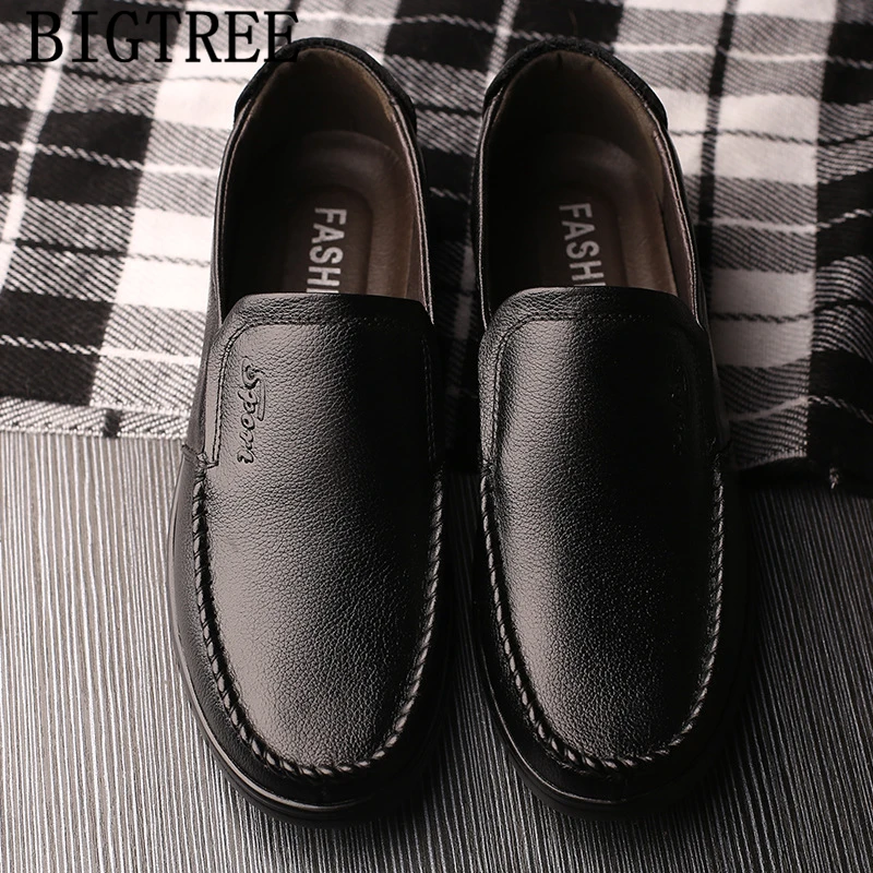 Mens Shoes Casual Luxury Loafers Men Genuine Leather Driving Zapatillas Hombre Chaussure Homme Ayakkabi Buty | Обувь