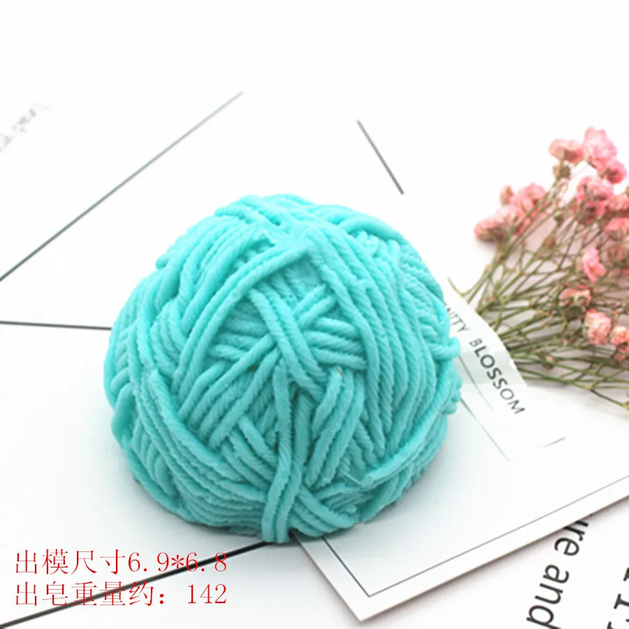 

Half Ball 3d wool ball candle making Molds Handmade Silicone Soap Mold