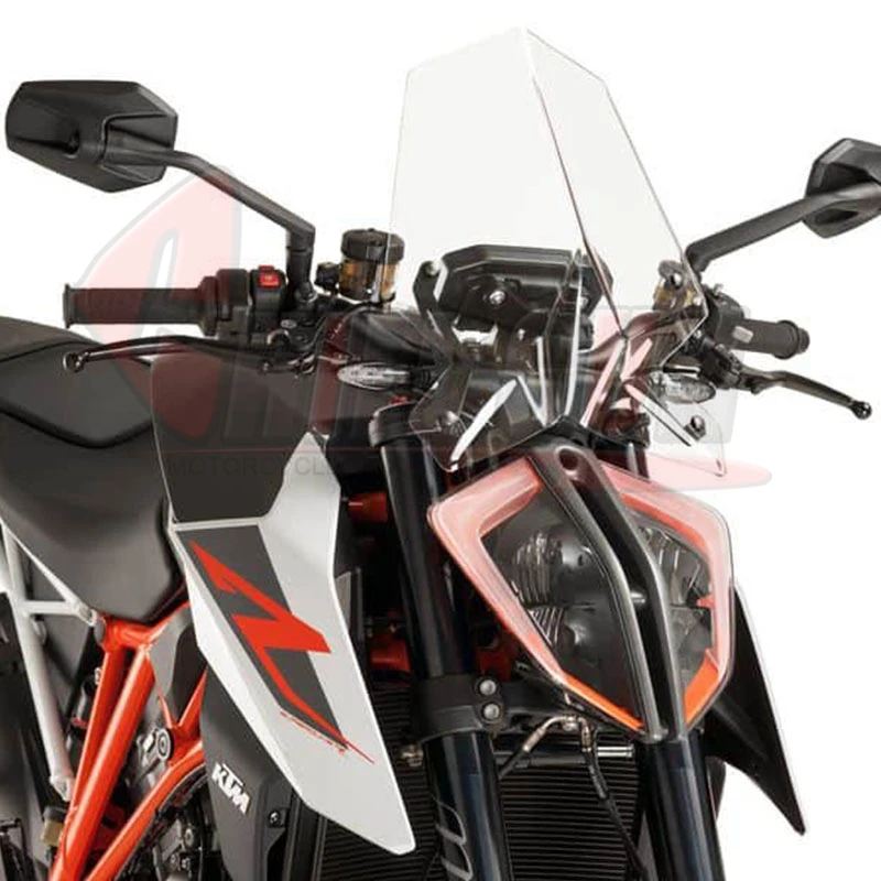 Подходит для KTM 1290 Superduke R 1290 SUPERDUKE-R 18-19 мотоцикл Спорт лобовое стекло ветровой Дефлектор козырек ветрового стекла Viser