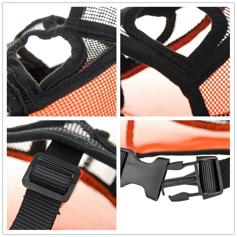 

Hoopet Pet Small Dog French Bulldog Muzzle Dog Mouse Basket Breathable Muzzle for Dogs Anti Bark Bite Chew Dog Muzzles