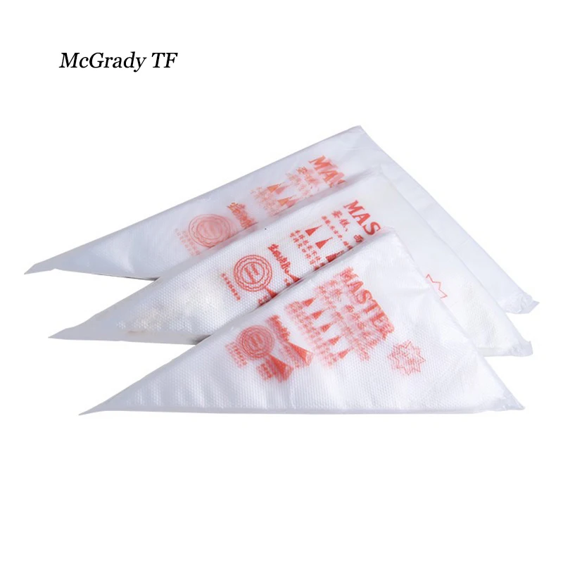 Mac New 100Pcs/Pack 30*22cm Disposable Piping Bag Icing Fondant Cake Cream Decorating Pastry Tools|pastry tools|cream decorating toolsdisposable