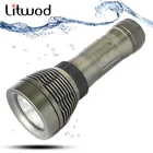 LED Diving Flashlight XM-L T6 Underwater IPx8 Waterproof flashlight 5000LM diving Torch diving light lanterna for Swimming light