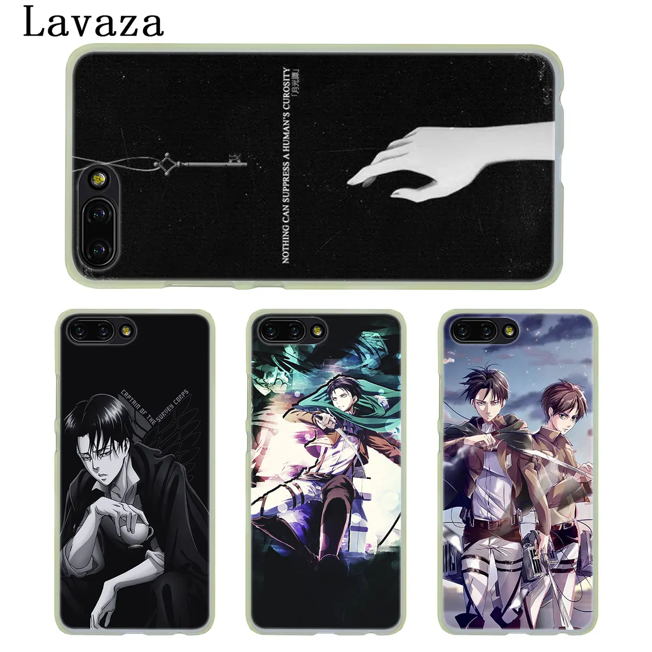 Чехол для телефона Lavaza Attack on Titan EREN ARMIN Levi Huawei P30 P20 Pro P10 P9 Plus P8 Lite Mini 2016 2017 P smart Z